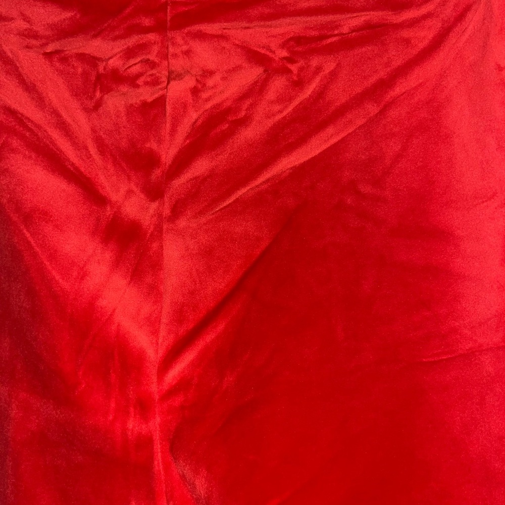 Juicy couture mid rise red velour pull on pants - Picture 7 of 9